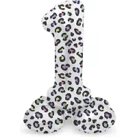 Folat - Staande folieballon Cijfer 1 Bright Panther - 41 cm
