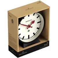 Newgate M Mantel - Stationsklok - Zwart