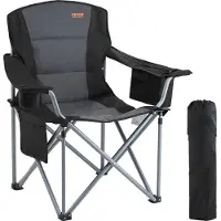 Vevor Campingstoelen (Extra Groot) Klapstoel met een draagvermogen van 204 kg
