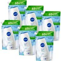 Nivea Creme Soft Douchecreme Refill - Body Wash - Hydraterend met Amandelolie - Voordeelverpakking -6 x 500ml