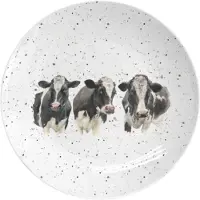 Bree Merryn Set van 6 borden - - koe