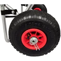 vidaXL Kayaktrolleys 2 st aluminium