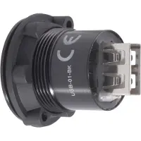 TRU COMPONENTS USB-01-BK USB-inbouwbus 2.0 Bus, inbouw USB-bus type A naar USB-bus type A Inhoud: 1 stuk(s)
