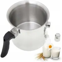 Odelo RVS Melkpan met Fluitje 1.5L - Geschikt voor Inductie & Gas