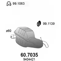 ASSO 60.7035 Einddemper