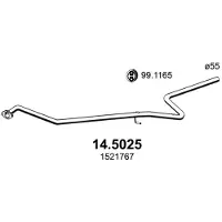 ASSO 14.5025 Voorpijp