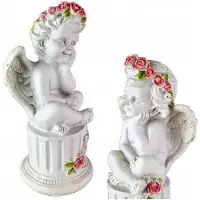 Cortina Engel Figuur Tuin Decoratie 15cm - Sfeervol en Weerbestendig