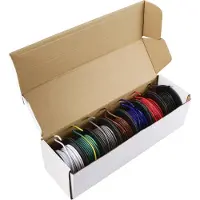 TRU COMPONENTS TC-12112368 Draad 1.0 mm² Zwart, Wit, Rood, Blauw, Bruin, Grijs, Geel-groen 1 set(s)