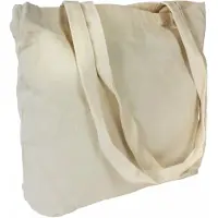 Allbag Ecru Katoenen Boodschappentas 36x10x36 cm - Natuurlijk & Stijlvol