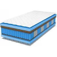 Tiko Pocketvering matras 80x200 Kokos 17 cm H3/H4 met afritsbare hoes