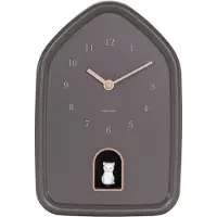 Karlsson wandklok modern kitty earth brown- Ø29,1cm