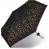 Happy Rain Mini Paraplu met Stippen - Windproof & Compact