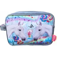 De Kunstboer Meisjes accessoires Toilettas unicorns . ONE