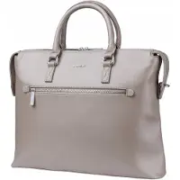 Puccini Dames Aktetas Laptop 14" Beige - Stijlvol & Functioneel