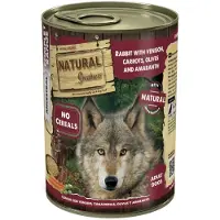 NATURAL GREATNESS - Dog - Wet - Complete - Rabbit With Venison, Carrots, Olive & Amar. - 12 X 400 Gr