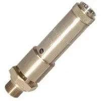 Tameson G 3/8'' Messing vooringesteld veiligheidsventiel 2 bar (29,01 psi) DN 10