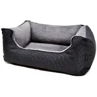 Lebon Hondenmand Louis Plus grijs 80x60x27 cm