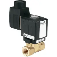 Burkert Magneetventiel G1/2'' NC Messing NBR 0-10bar/145psi 24VAC Anti-Waterslag 6213 393772