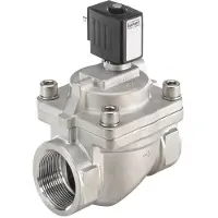 Burkert Magneetventiel G1'' NO RVS EPDM 0.2-16bar/3-232psi 24VDC Anti-Waterslag 6281 357653