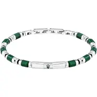 Maserati Iconic Gr. Agateip . 18.5 3 Cm Armband