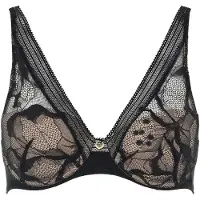 Chantelle Co Bra Tshirt Plunge Spacer Black Maat: C70 | BH's Outlet | Dames | Zwart