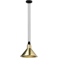 DCW éditions Les Acrobates de Gras N°322 Hanglamp Brass | Large Conic