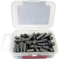 Toolcraft TO-4985163 TX-bit Aandrijving: 1/4 (6,3 mm) Uitvoering: TX TX 10 25 mm