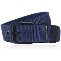 LGT JWLS Gepereforeerde Canvas Riem in Blauw - Heren-120cm