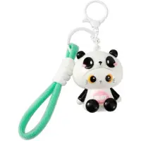 Itotal Sleutelhanger Hoodie PANDASTIC Keychain Plastic and Metal 4.5x4.0x5.4cm