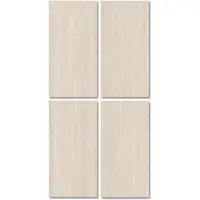 Ink Tegel 60 x 120 cm - Travertin mat - Keramiek - Rechthoekig - 4 stuks - 2,88 m2 - Travertin - Vloertegels - Wandtegels - Tegels - 0210285