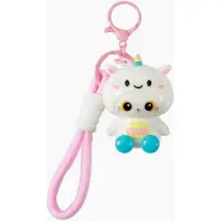 Itotal Sleutelhanger Hoodie Eenhoorn Keychain UNICORN Plastic and Metal 4.5x4.0x5.4cm