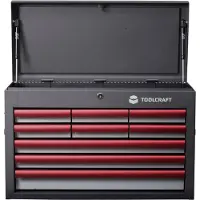 Toolcraft 887090 Werkplaatswagen Kleur (specifiek): Grijs, Antraciet, Rood