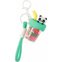 Itotal Sleutelhanger Bubble Tea PANDASTIC Keychain Plastic and Metal 4.0x4.0x7.0cm