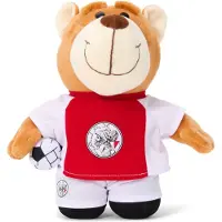 Ajax -beer pluche met bal 25cm
