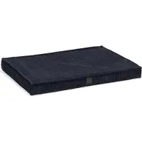 Designed By Lotte Ortho Benchkussen Ribbed Antraciet 88 X 58 Cm