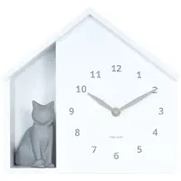 Karlsson wandklok siting cat - Ø24,9cm
