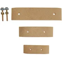 Oem Marine Spherical Copper Ground Plate Goud 153 x 51 mm