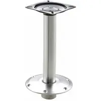 VETUS Foot Seat Fixed Height Detachable 38 Cm Zilver
