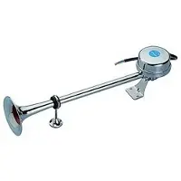 Marco Single Trompet Horn 470 Mm 24v Zilver