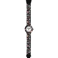 Hip Hop Analoog horloge 'Heart by Heart' zwart / wit