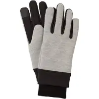 Tom Tailor Vingerhandschoenen lichtgrijs / zwart
