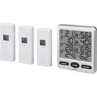 Renkforce TF0073 Draadloze thermo- en hygrometer Zilver
