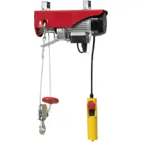 Toolcraft 1550315 Elektrische kabeltakel Draagkracht (met keerschijf) 250 kg Draagkracht (zonder keerschijf) 125 kg