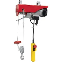 Toolcraft 1550315 Elektrische kabellier Draagkracht (met keerschijf) 250 kg Draagkracht (zonder keerschijf) 125 kg