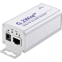 Renkforce RF-5230760 Netwerkverlenger, 2-aderig. Bereik (max.): 500 meter. 1 stuk. 2000 Mbit/s met PoE-functionaliteit