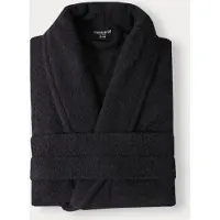 Fresh & Co Luxe Badjas Katoen - Zwart S/M