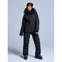 Poederbaas Ski-jas Dames - Arctic 2L Insulated - Zwart - Maat XXL