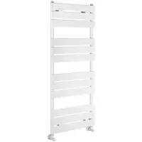 Aqualine Bondeco handdoekradiator 50x126cm 577W wit