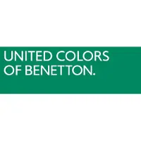 United Colors of Benetton Benetton Platte Paraplu Met Kleurrijke Stippen - Windproof