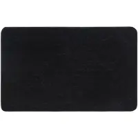 Aqualine Sapho Rist anti-slip badmat 50x80cm zwart